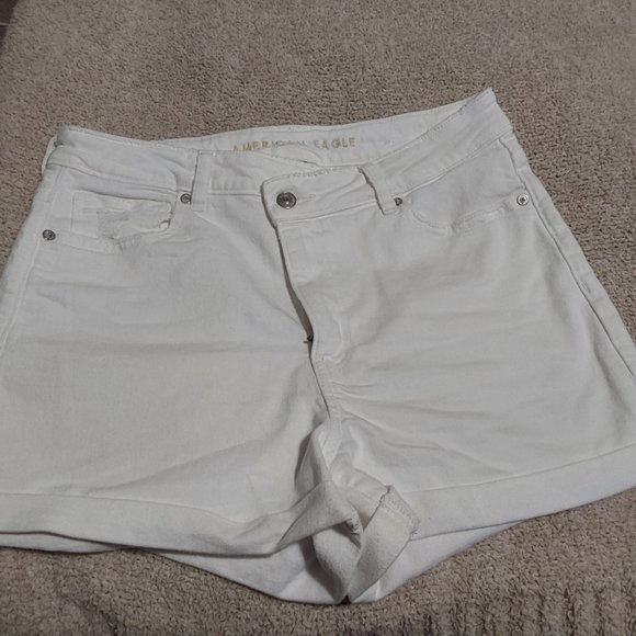 AE STRETCH DENIM MOM SHORTS - Picture 2 of 2